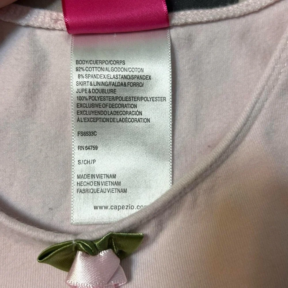Classic Ballet Pink Leotard w/ Built-In Skirt 🩰 | Future Star | Size Small